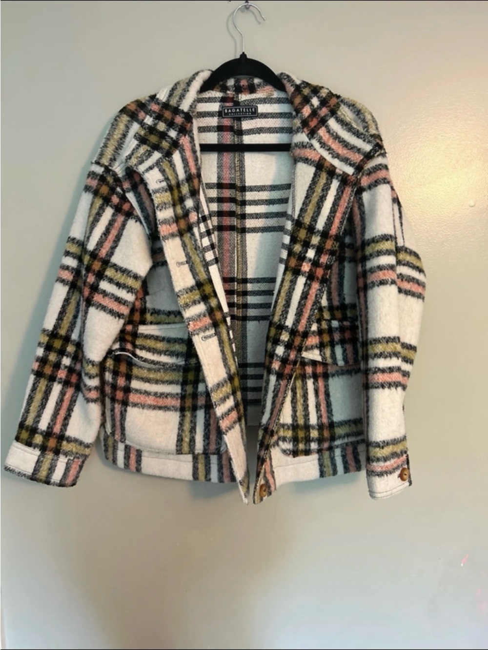 Bagatelle Plaid Coat